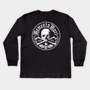 Memento Mori Coin Kids Long Sleeve T-Shirt